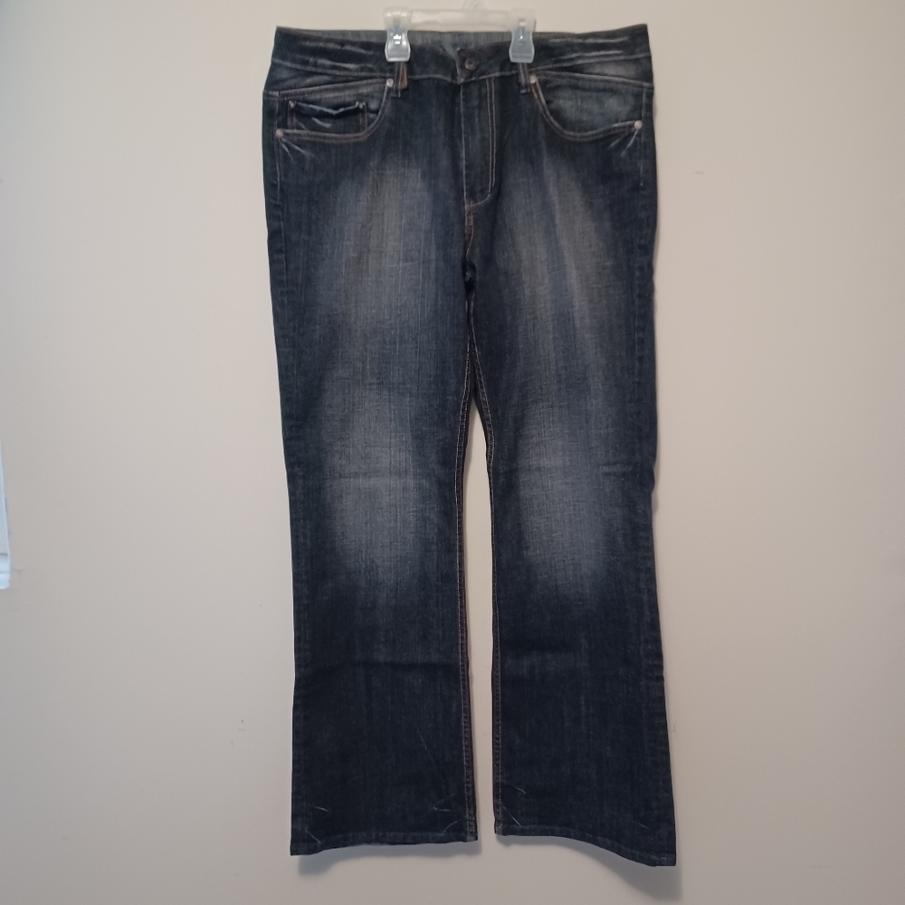 Buffalo men's black blue jeans size 38 x 34
